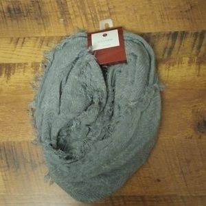 Dressbarn Grey Loop Scarf